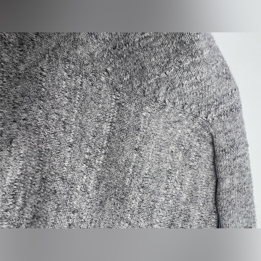 J Crew 100% gray cotton sweater size small unisex - Picture 5 of 5